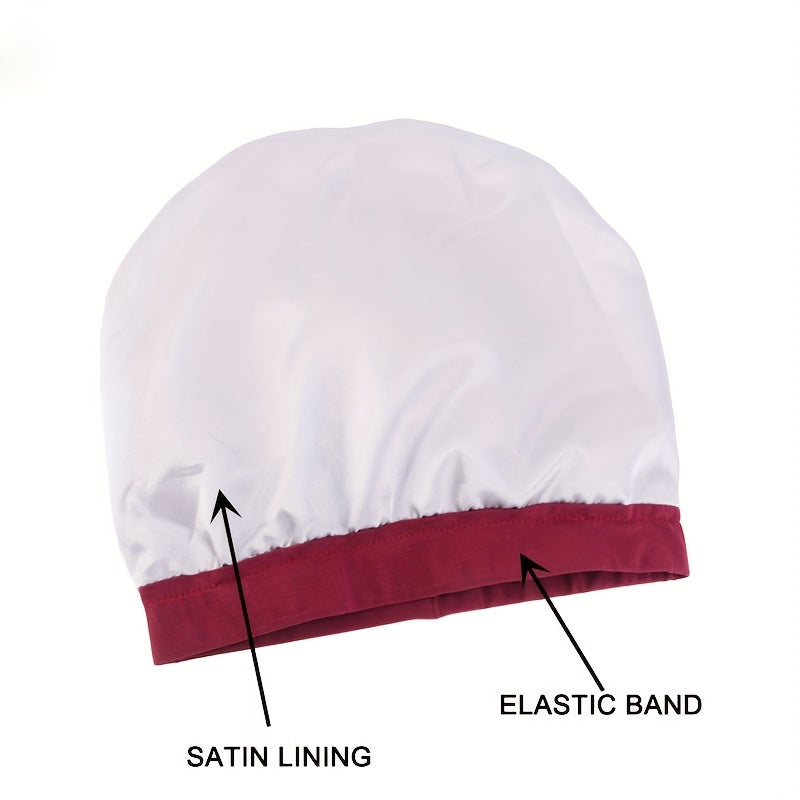 Satin Lined Beanie Double Layer Soft Skull Cap Women Turban Cap
