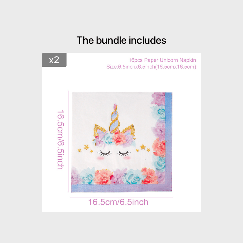 Magical Unicorn Plates for Parties & Gatherings