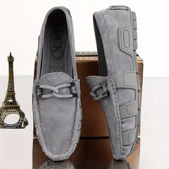 Men's Comfy Moccasin Loafers Slip On Shoes