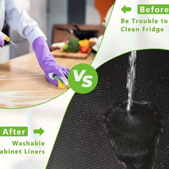 Non-Adhesive Drawer Mat 44x96cm Cabinet Liner Refrigerator Mat