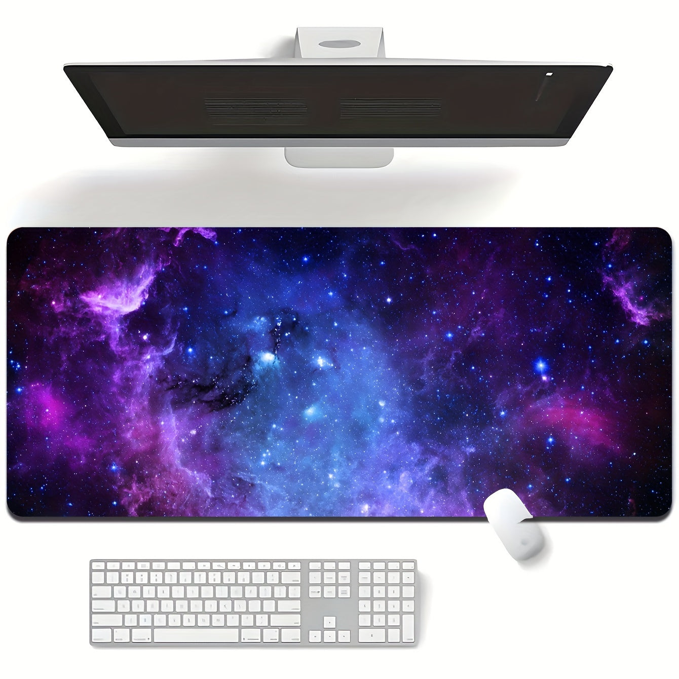 Large Mousepad HD Keyboard Desk Mat Non-slip Office Mouse Pad