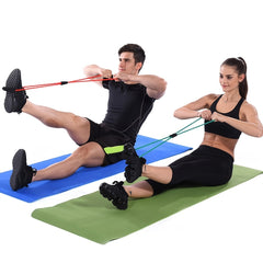 Yoga Tension Belt 8 Shaped Fitness Training Tensioner