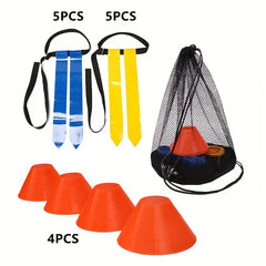 15pcs American Football Waist Flag Set for Competition and Training