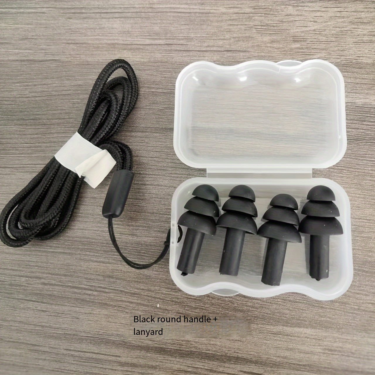 Silicone Earplugs For Swimming And Sleeping - Comfortable Wearing And Soundproof