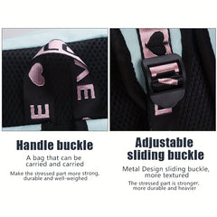 Large Capacity Travel Backpack Canvas Laptop Daypack Charging Port