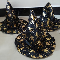 Halloween Wizard Witch Hat Masquerade Adult Wizard Hat Toy Props