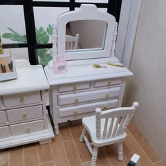 12 Mini Dollhouse Vanity Furniture Decorative Figurines