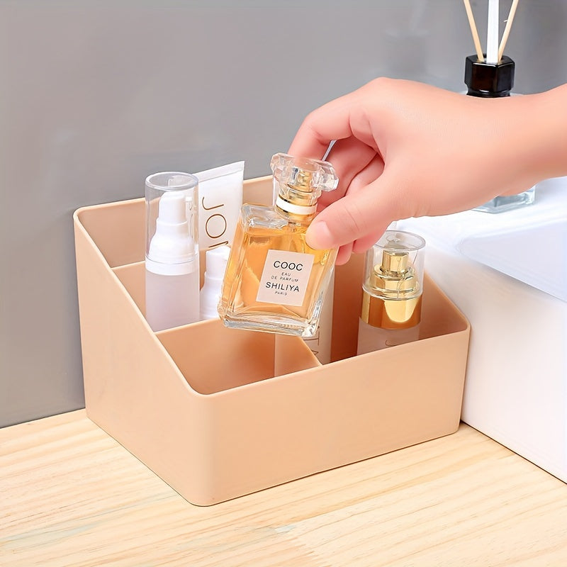 Minimalist Desktop Storage Box for Cosmetics, Remote Control, Stationery