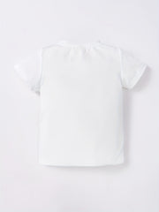 Boys Funny Mister Print T shirt Kids Short Sleeve Tee Top