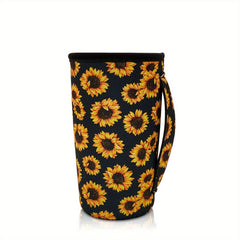 Reusable Coffee Cup Sleeve Insulated Keeps Drinks Hot Or Cold Fits 30oz Cups
