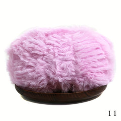 Faux Mink Fur Yarn Thick Wool for DIY Knitting Crocheting Hat Scarf Blanket