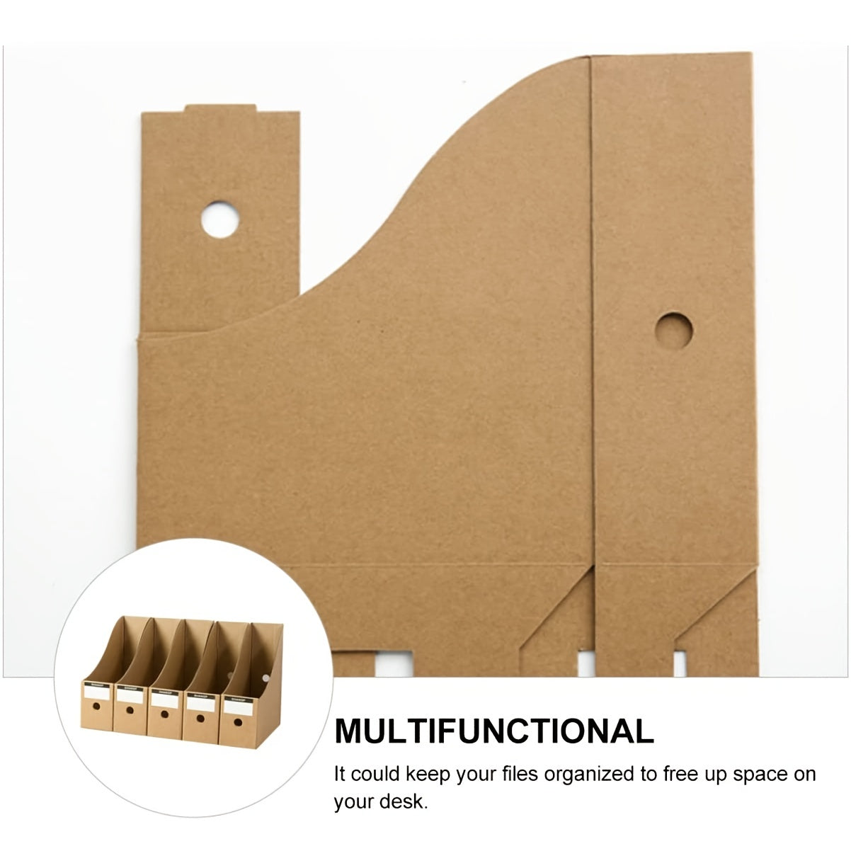 Magazine File Boxes & Holders for Home Office Organization