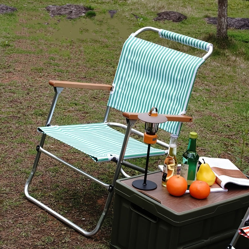 Foldable Camping Arm Chair Portable Outdoor Chair