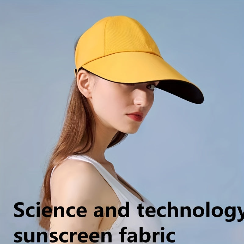 UV Protection Ponytail Sun Hat Baseball Cap