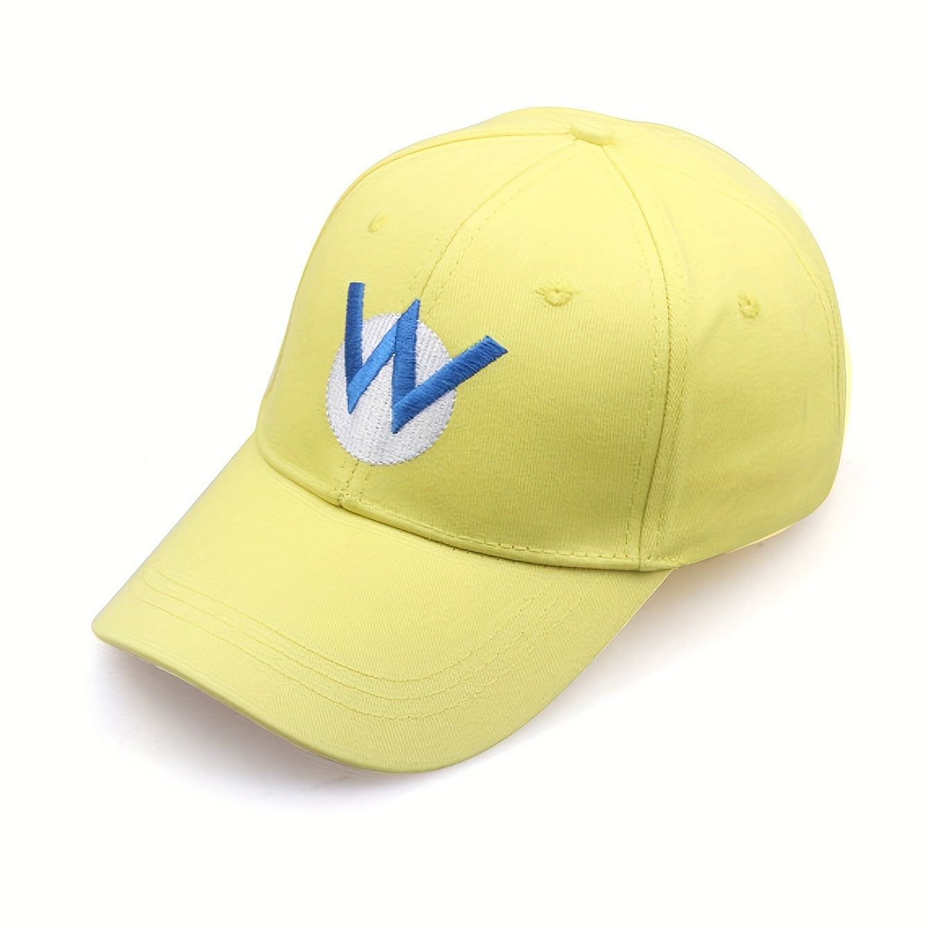 Letter Embroidery Baseball Cap Yellow Unisex Anime Golf Dad Hat