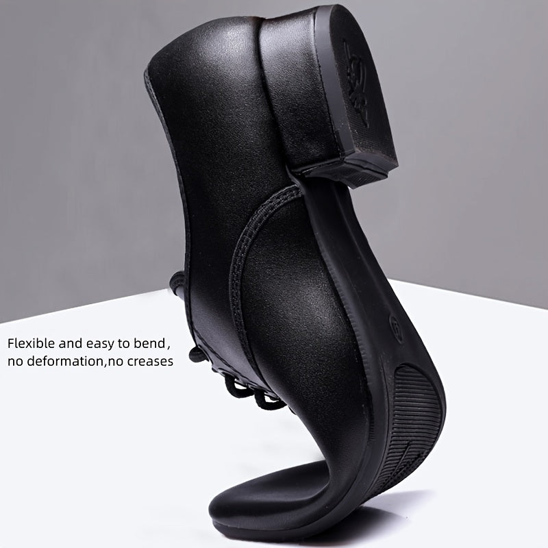 Men's Breathable Lace-Up Dance Shoes for Outdoor Activities