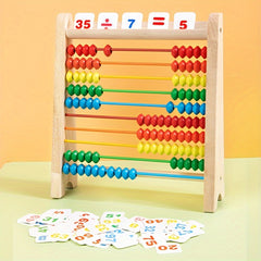 Colorful Wooden Abacus Math Game Educational Toy