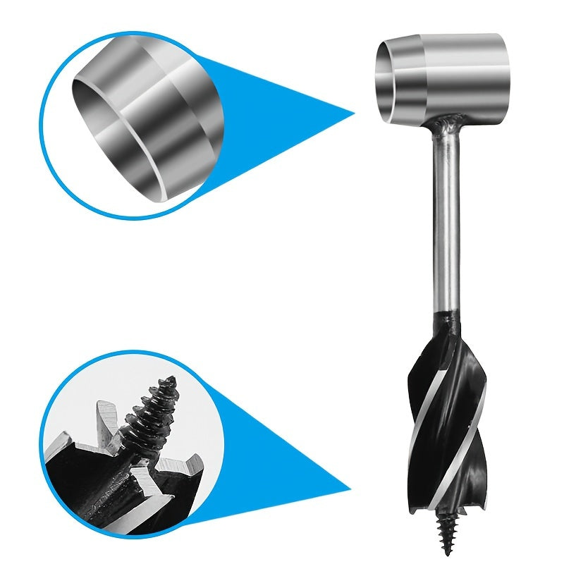 Hard Steel Manual Hand Drill Camping Puncher & Wood Peg