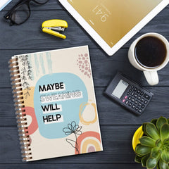Swearing Helps Funny Notebook 13 97x21 08cm Diary