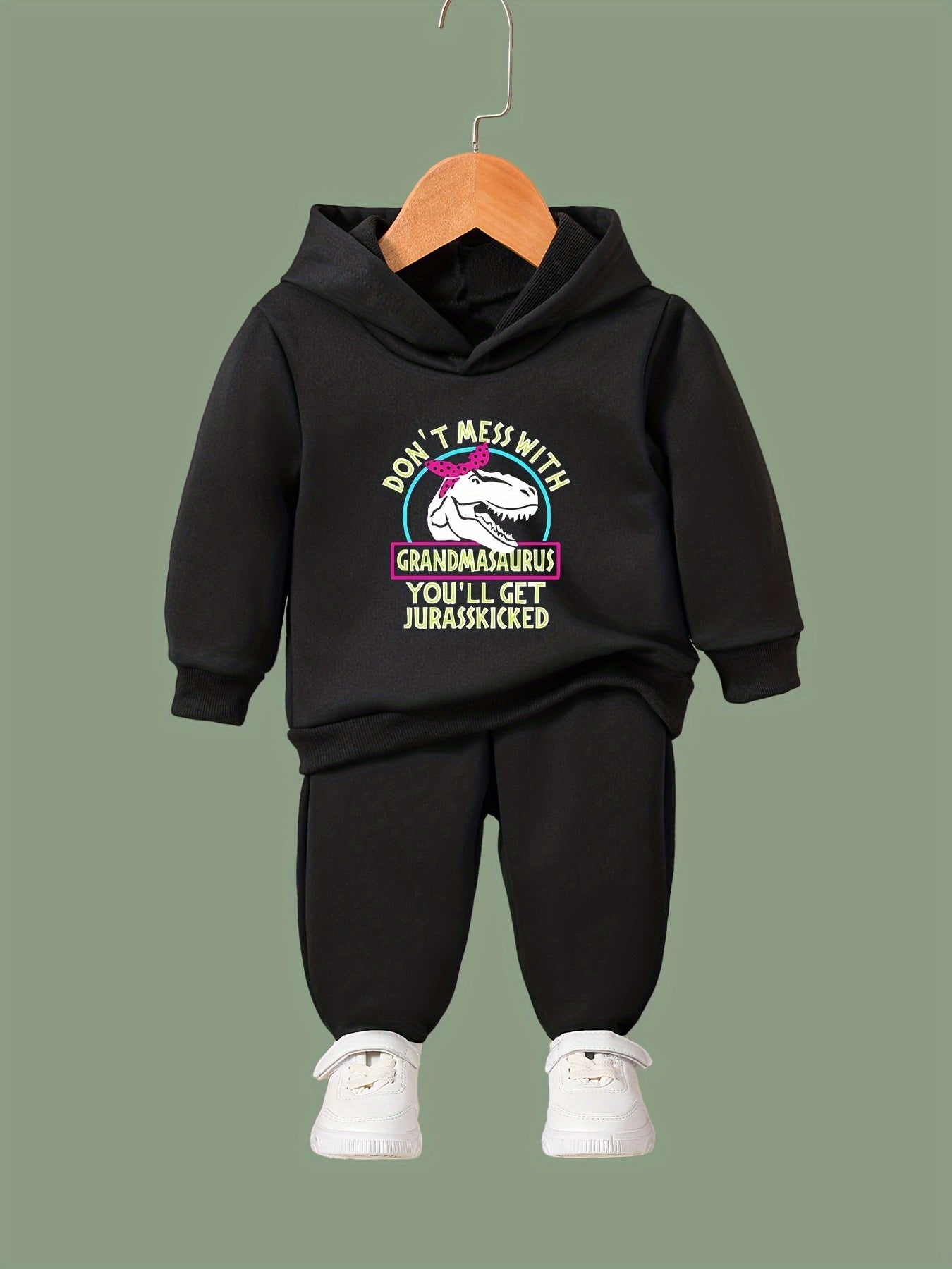 2pcs Girls Sports Outfits - Spring/Fall Outdoor Gift