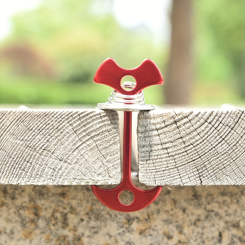 Deck Wind Rope Tensioner Tent Canopy Ground Anchor Nail