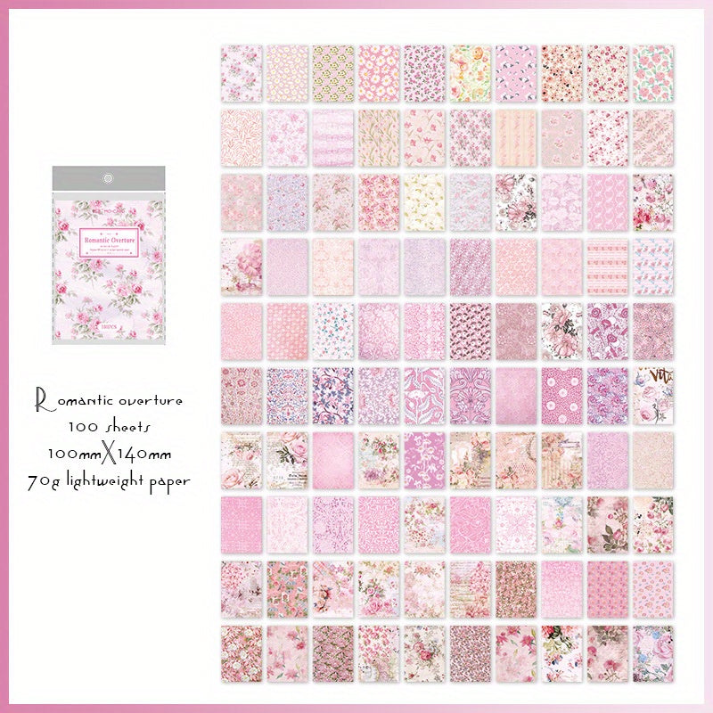 Retro Light Paper Pack 100 Sheets