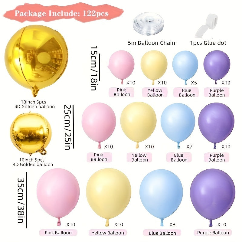 Balloon Decorations Mother's Birthday Party Supplies