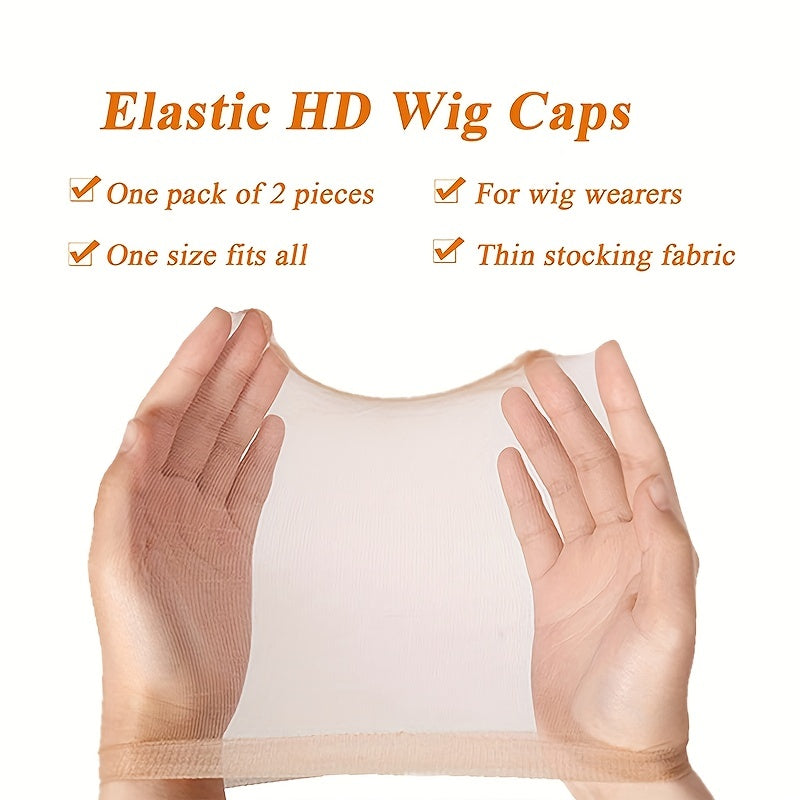 10pcs Ultra Thin Invisible Wig Caps for Lace Front Wigs & Accessories