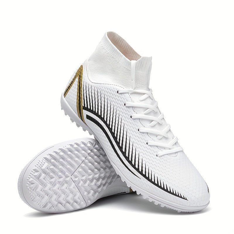 Professional Turf Football Boots Lace Up TF Soccer Cleats