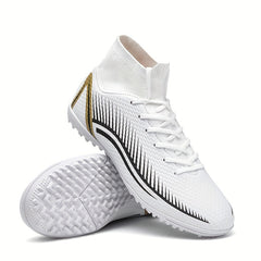 Boy's TF Football Boots Outdoor Anti Skid Soccer Cleats
