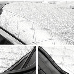 Car Snow Cover Front Windshield Waterproof Magnetic Sunshade Cover