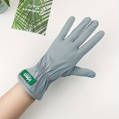 Breathable Cycling Driving Gloves - UV Protection Slipproof Short Summer Gloves