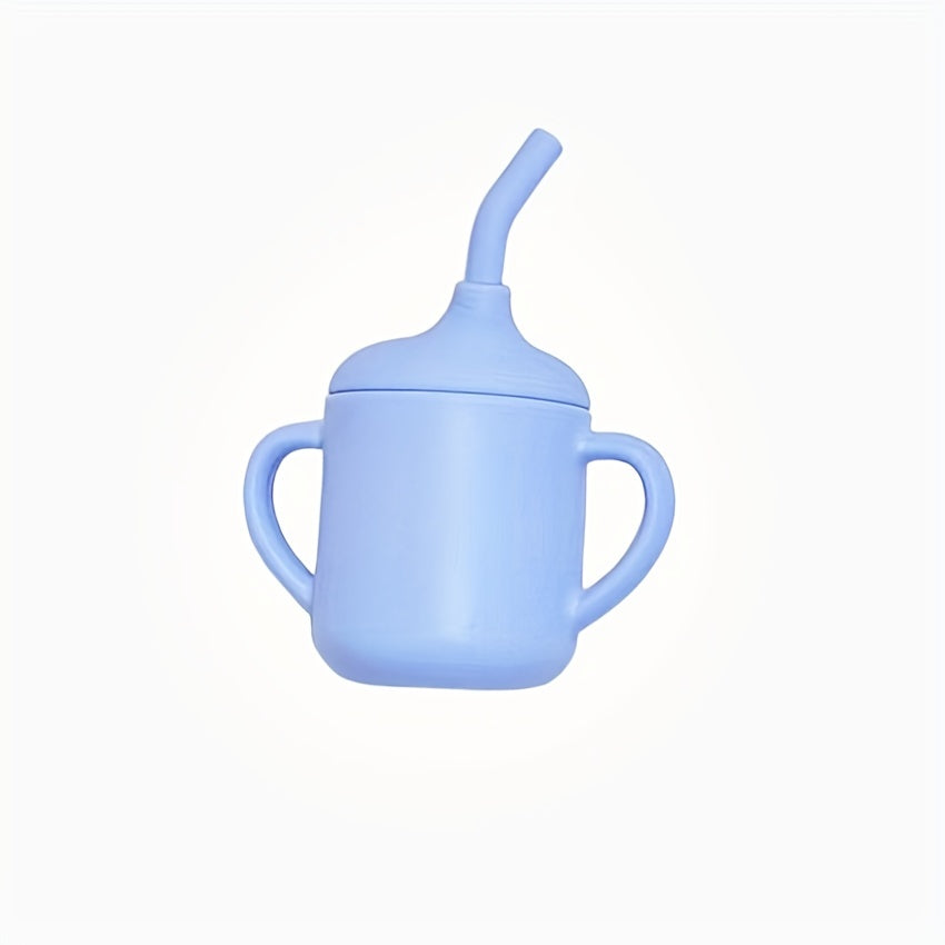 Silicone Training Cup With Straw for Baby/Toddler BPA-Free