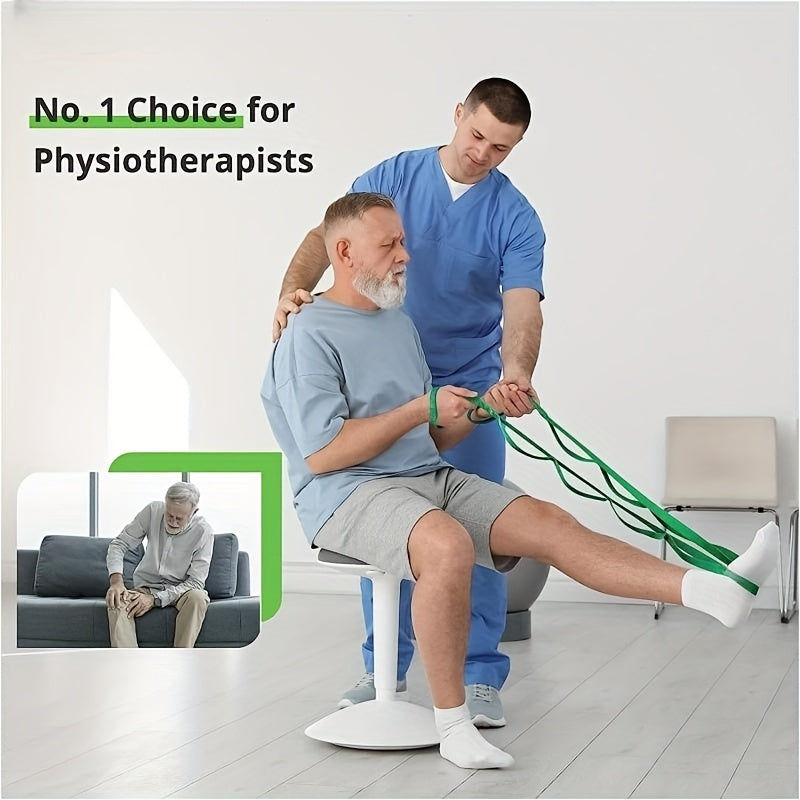Yoga Stretching Strap For Physical Therapy Non Elastic Stretch Strap