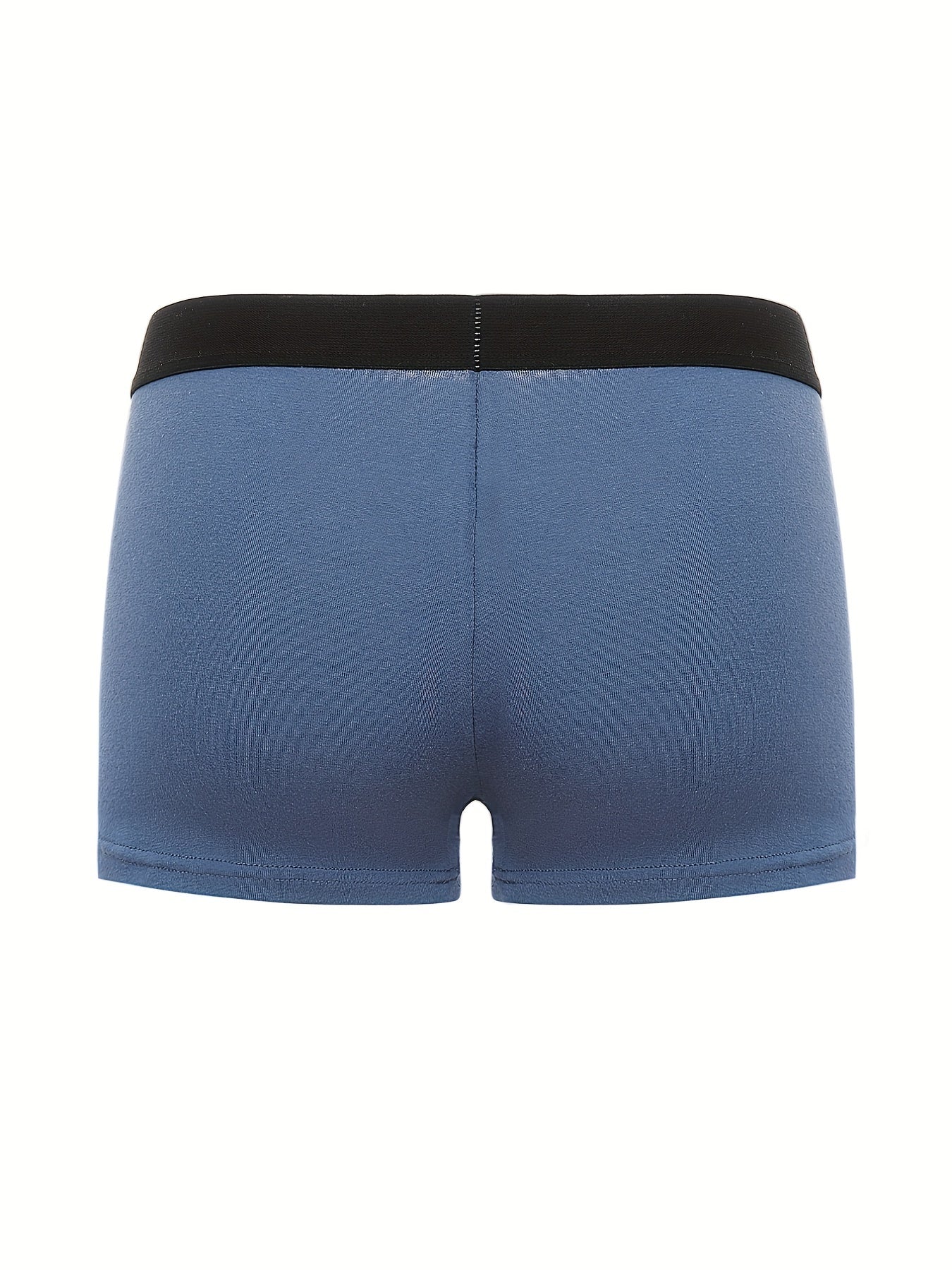 4 Pack Plus Size Boyshort Panties Set Solid Women's Underwear