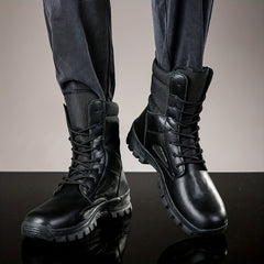 Men's High Top Hiking Boots Waterproof Anti-skid Training Boots