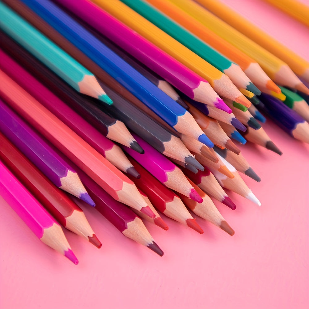Coloured Pencils Set 12-48 Colours Drawing Colouring