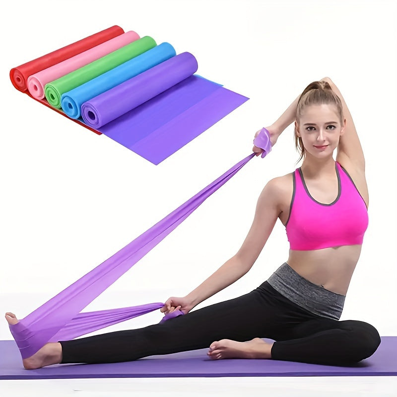 Yoga Elastic Resistance Bands Fitness Stretching Tension Bands
