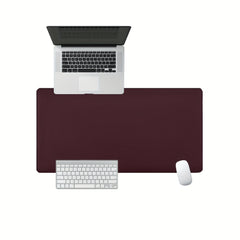 Office Leather Desk Pad Non-slip PU Desk Pad