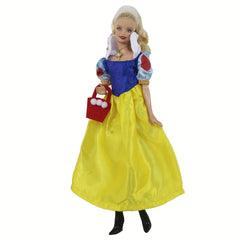 Dolls Clothes Set for 11.8-Inch Dolls - Poncho Dress Costume