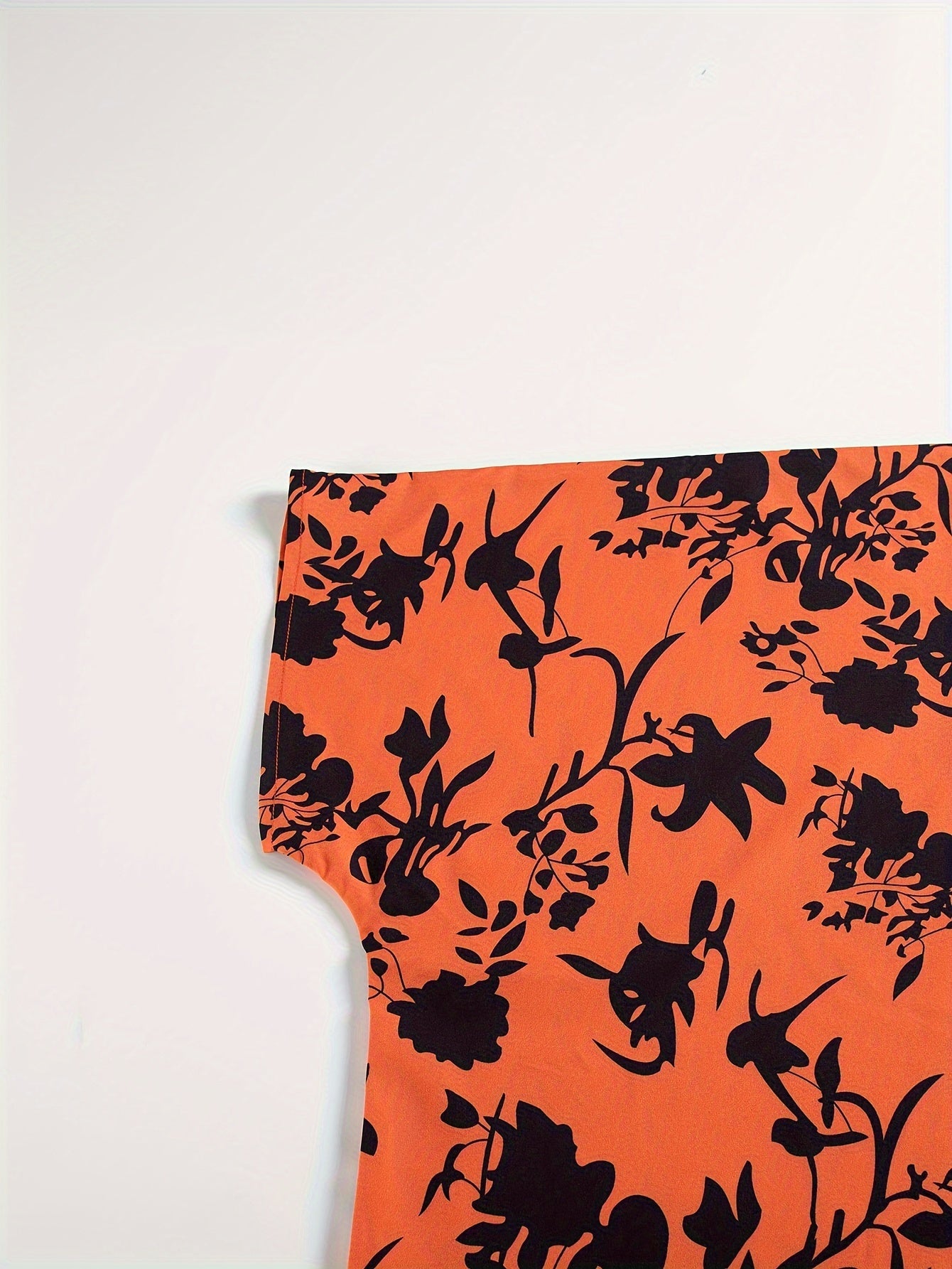 Floral Print Maxi Kaftan Dress Plus Size