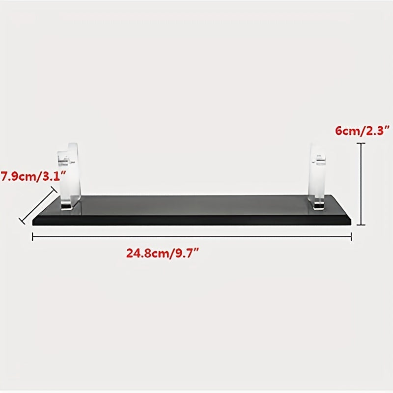 Clear Acrylic Sword Display Stand for Light Saber Holder Showcase