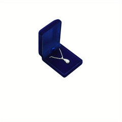 Velvet Necklace Pendant Jewelry Display Box for Gifts