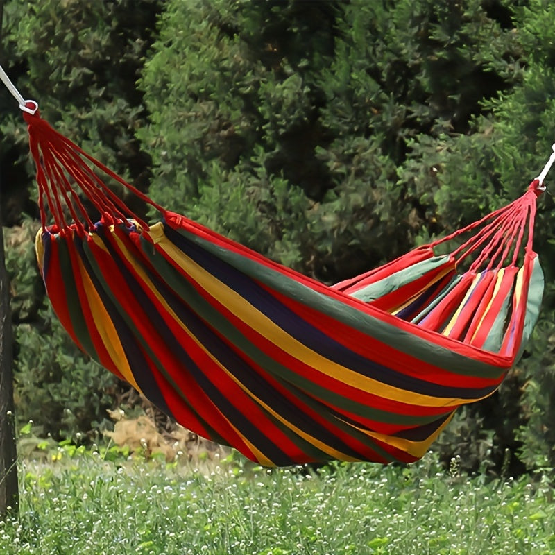 Double Hammock Camping Swing for Garden Beach Balcony