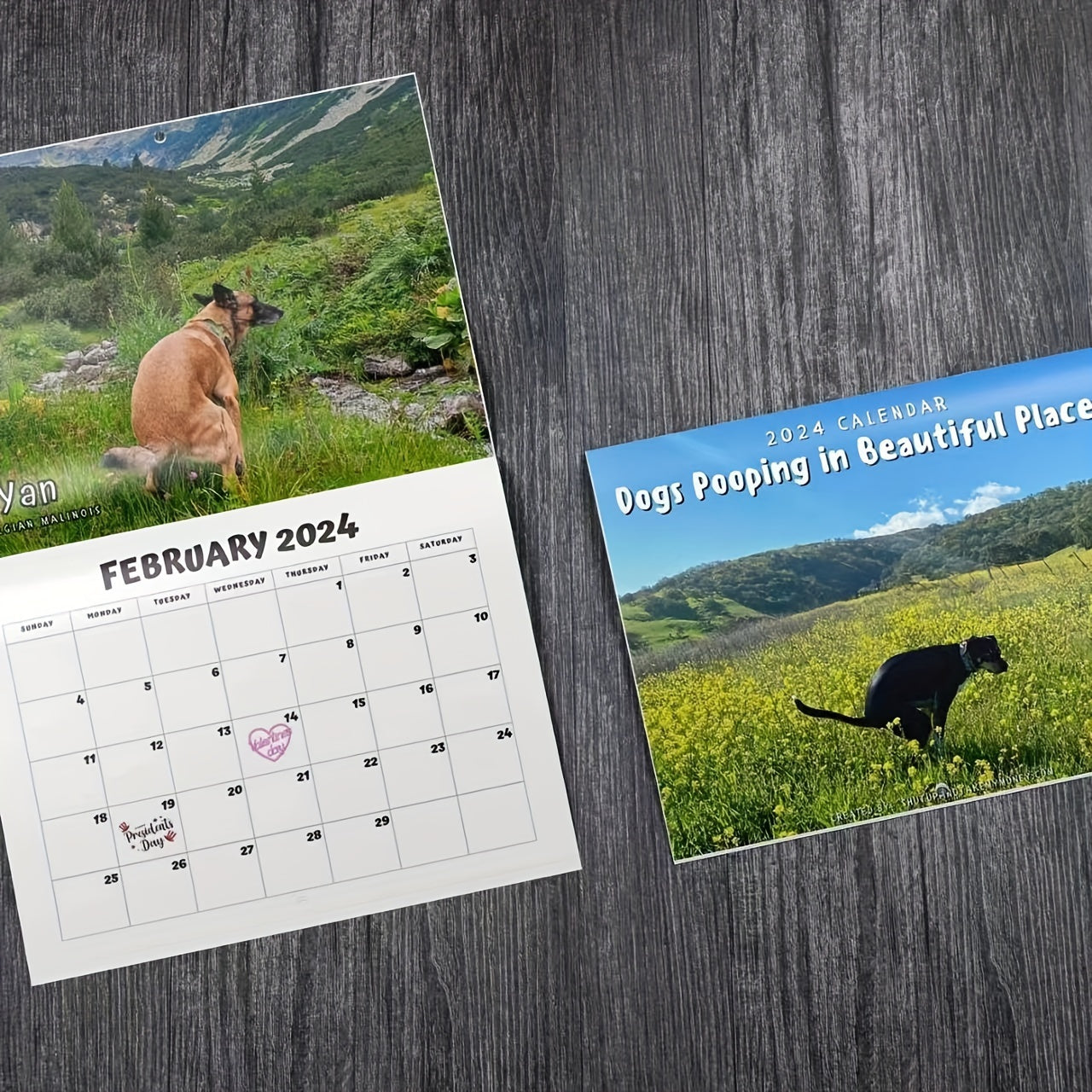 2023 Dog Calendar for Dog Lovers - 12 Month Wall Calendar