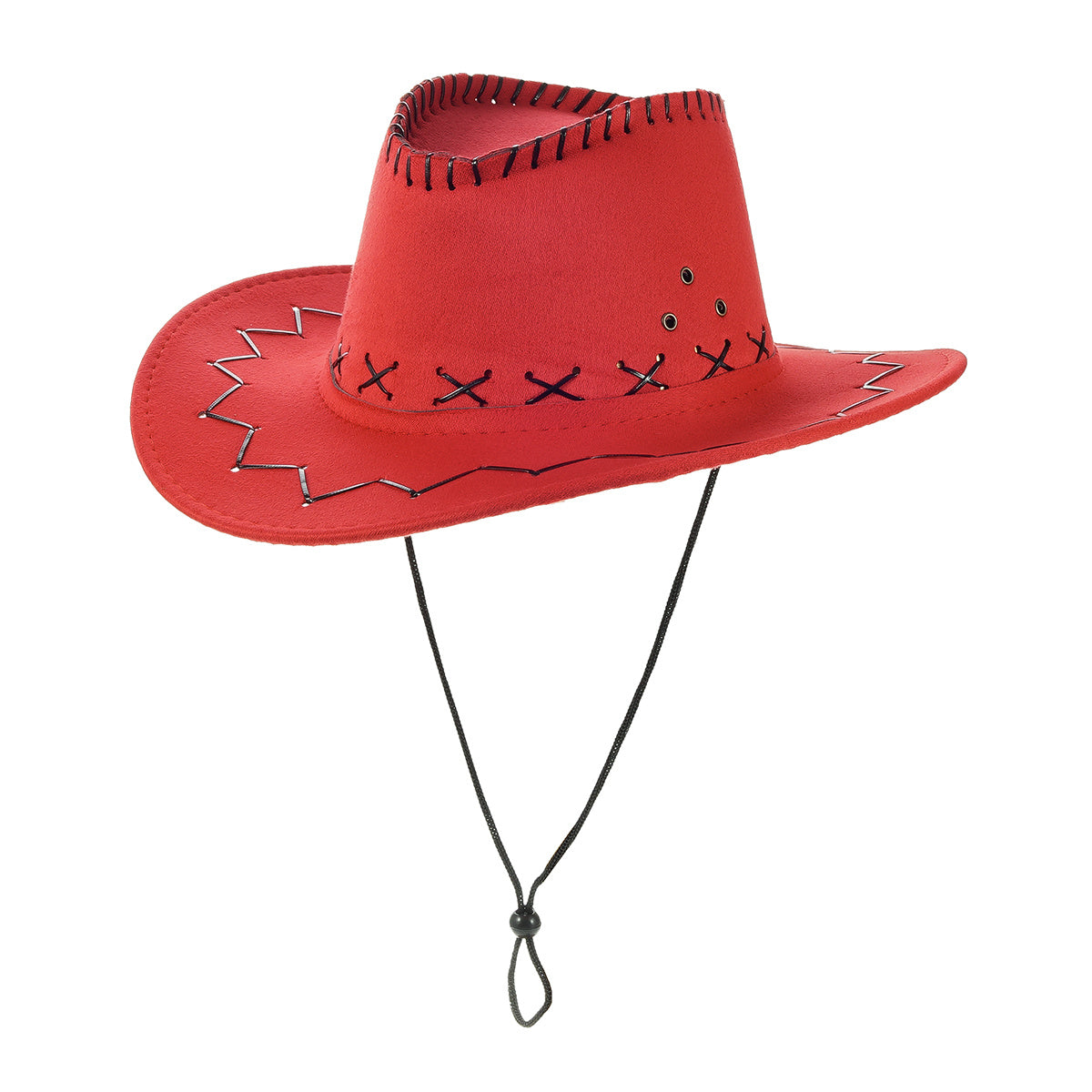 Suede Wide Brim Cowboy Hat for Women Men - Unisex Western Hat
