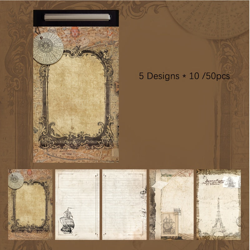 Double Sided Tear Off Paper Notebook Rhodes Notes Series Retro Journal
