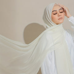 Chiffon Hijab Head Scarf Thin Breathable Shawl Windproof Head Wrap