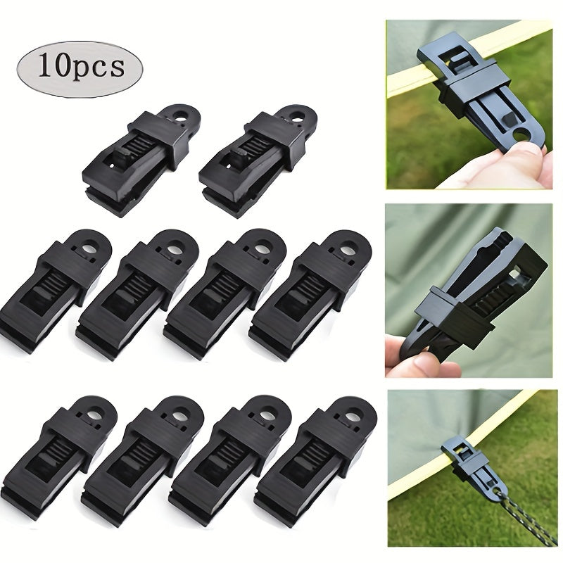 10x Heavy Duty Tarp Clips for Camping Canopies