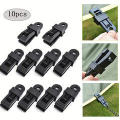10x Heavy Duty Tarp Clips for Camping Canopies